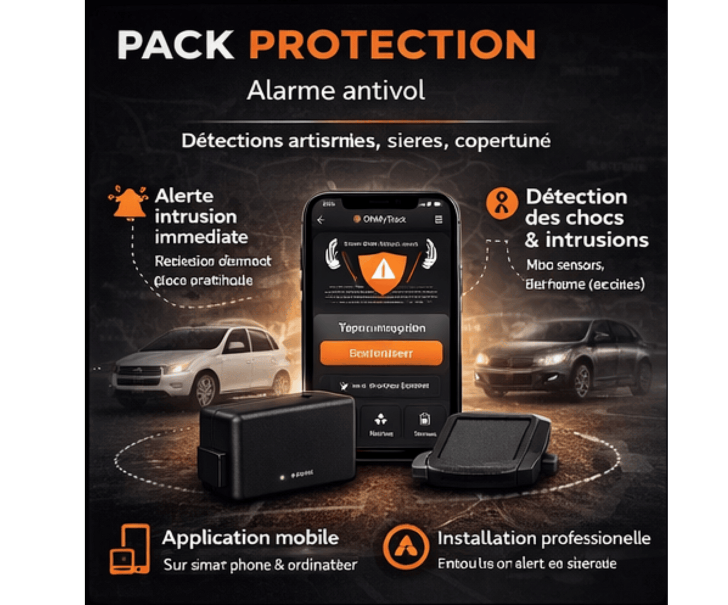 Pack Protection | Alarme + Coupe moteur Automatique